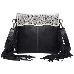 Sacs à main en cuir souple de vachette faits à la main, style vintage, pour fêtes et voyages, vente en gros, cadeaux pour femmes, sacs à franges - Product Image 3
