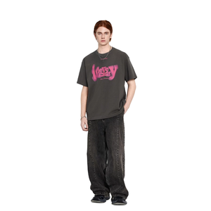 Signature Premium Unisexe 260gsm 100% Coton T-Shirt Coupe Surdimensionnée avec Motif de Conception de Sérigraphie Fabriqué au Vietnam - Product Image 4