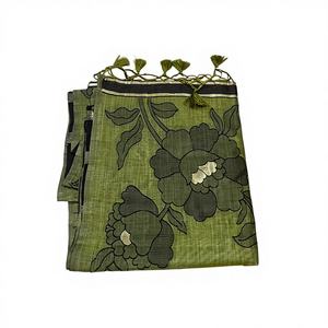 Sari Tradicional Floral Kanak Royale de Viscosa para Fiestas, Verano e Invierno, Sin Arrugas, Absorbe la Humedad - Product Image 4