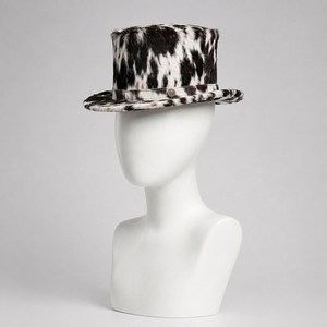 Sombrero de Cuero con Estampado de Vaca, Unisex, para Adultos, para Fiestas Formales de Invierno, Estilo Europeo y Americano, Bordado a Mano, para las Cuatro Estaciones - Product Image 6