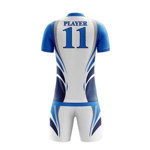 Fabricante de Uniformes de Fútbol Personalizados, Conjunto de Camiseta de Fútbol Sublimada, Secado Rápido, Transpirable, 100% Poliéster, Juvenil, Adulto, Academia - Product Image 5