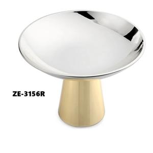 Cuenco Dorado de Lujo para Bodas y Regalos, Cuenco Floral para Cenas y Banquetes, Cuenco Plateado para Catering y Eventos, Seguro para el Contacto con Alimentos - Product Image 3