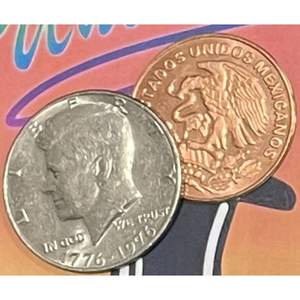 Set di Carte Blue for Bicycle Svengali Deck Bicentennial Scotch Soda <span class=keywords><strong>Centavo</strong></span> Coin - Un Trucco Magico - Product Image 5