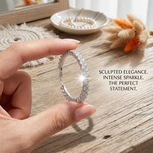 Pendientes de Aro con Diseño de Diamantes en Zig Zag, Oro Blanco de 14K, Nueva Llegada |   Diamante Redondo Auténtico para Mujer, Joyería Fina de Lujo, Regalo para Fiestas - Product Image 4