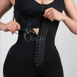 Fajas Chupa <span class=keywords><strong>Panza</strong></span> Body Reductor Anticelulítico con Cordones y Ganchos para Mujer - Product Image 6