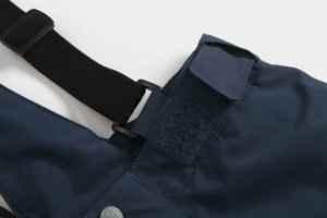 Pantalon de neige convertible pour homme SUMROOS, bleu marine, imperméable, coupe-vent, éco-responsable - Product Image 5