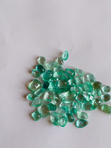 Piedras Preciosas de Esmeralda Colombiana Natural, Certificadas por IGI, Calidad AAA, Color Verde Lustroso, 5-10 mm, para Joyería, Precio Económico - Product Image 1