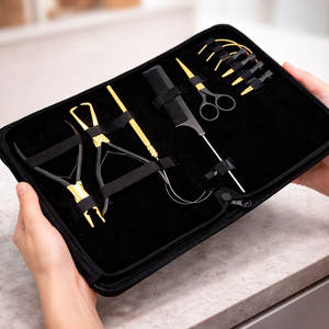 Kit Profesional de Herramientas para Extensiones de Cabello con Estuche, Juego Completo de Herramientas Premium para Fijación y Remoción de Cabello, Precio de Fábrica OEM - Product Image 3