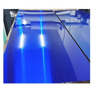 สีฟ้าสวยเคลือบบนแผ่นสแตนเลสสำหรับตกแต่งพื้นที่ภายในและภายนอก - Product Image 2