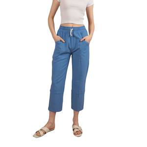 Trendy <b>Woman</b> Casual <b>Fleece</b> Cargo Sweatpants Winter Fitness <b>Jogger</b> Pants Drawstring Elastic Waist Cuffed Ankle Multiple Pocket - Product Image 1