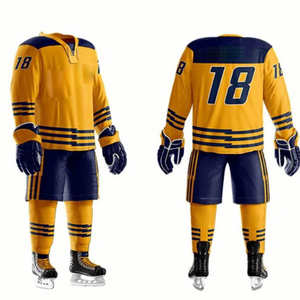 Uniforme de Hockey sobre Hielo para Equipo, Cómodo, de Material Duradero, Hecho en Pakistán, Venta al Por Mayor - Product Image 6