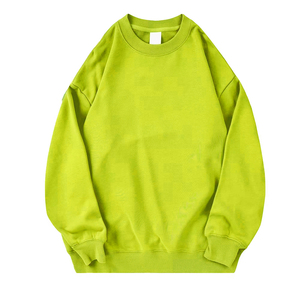 Sweat-shirt en molleton de coton à col ras du cou pour homme, style streetwear et décontracté, pour l'entraînement sportif, avec logo personnalisé, vente en gros - Product Image 1