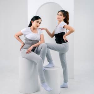 Corsé de Bambú de Primera Calidad Hecho de Goma Elástica y Cinta de Algodón, Lavable, Transpirable, Diseño Elástico para Cintura - Product Image 1