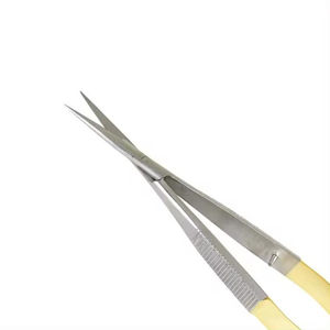 Tijeras Profesionales para Manicura, de Acero Inoxidable, con Hoja Curva y Punta Afilada para Recortar Cutículas, con Mango de Acero de Precisión - Product Image 5