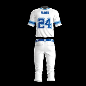Top Quality Custom Sublimated Baseball Jersey Newest Style High Quality Quick Dry Durable Button <b>Down</b> Baseball Uniform - Product Image 6