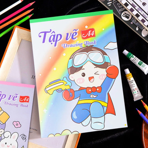 Bán Buôn 30 Tấm Trẻ Em Của Phác Thảo Sinh Viên Nguồn Cung Cấp Nghệ Thuật-Trống Trang Vẽ Cuốn Sách Máy Tính Xách Tay Văn Phòng Phẩm Với 30 Giấy Trang - Product Image 6