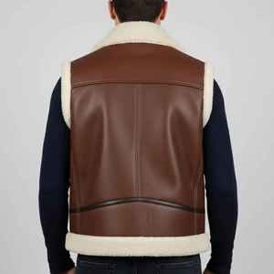 Wholesale Bubble <b>Jacket</b> Slim Sleeveless Polyester Cotton Filled Unisex Summer Wholesale ODM <b>Leather</b> Vest - Product Image 2