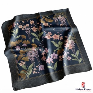 Pañuelo Cuadrado Ligero de Alta Calidad, Diseño Personalizado con Impresión Digital, Accesorios de Tela Elegantes, Fabricante OEM ODM - Product Image 6