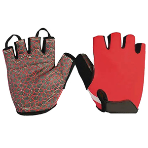 Gym Training <b>Leather</b> Wrist Gym <b>Gloves</b> Weight Lifting <b>Gloves</b> Custom Logo Unisex <b>Fingerless</b> Strong Grip Breathable Gym <b>Gloves</b> - Product Image 6