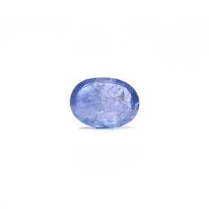 Loose 3.65 Ct Royal Blue Sapphire Gemstone for Fine Jewelry 6mm Height - Product Image 2