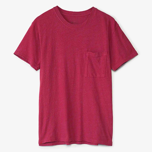 T-shirt Homme 100% Coton Personnalisé avec Poche Avant, Anti-Plis, Respirant, Écologique, Haute Qualité, Vente en Gros - Product Image 5