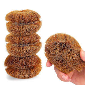 Producer supply combo coconut coir tawashi <b>brushes</b> low price natural fiber <b>scrubbing</b> <b>brush</b> - Product Image 1
