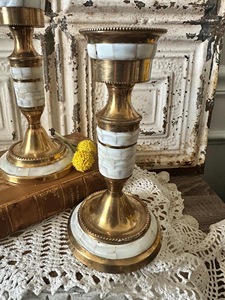 ILAHI's Handmade Mother Pearl Inlay Eco-friendly Custom Printing <b>Tea</b> <b>Light</b> Holder Decorative <b>Scented</b> Candle Vessel for Birthday - Product Image 4