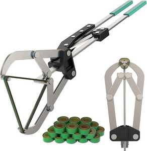 Nouvel outil de castration de bovins en acier inoxydable Salaar Industry 46 cm, forceps d'expansion, pinces à queue sans saignement pour l'accouchement et le soin des veaux - Product Image 3