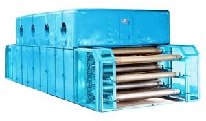Séchoir à bande industrielle continu pour le séchage du placage de bois, du bois et des matériaux industriels - Product Image 2