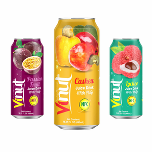 Bebida de Jugo Saborizada VINUT de 490 ml con Pulpa, Sin Azúcar, Marca Privada OEM/ODM, Muestra Gratuita, Vietnam - Product Image 1