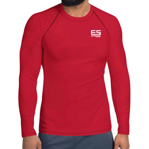 Diseña Tu Propio Logotipo, Camisetas de Compresión para Hombre, Personalizables, Manga Larga, Spandex/Poliéster, Secado Rápido, Transpirables, Ropa Deportiva - Product Image 4