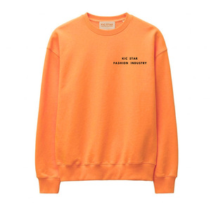 เสื้อสเวตเชิ้ตผู้ชายผ้าเฟรนช์เทอร์รี่เนื้อหนา แขนยาว คอกลม สไตล์ลำลอง พร้อมปักโลโก้ตามสั่ง - Product Image 2