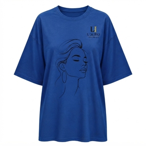 เสื้อยืดโอเวอร์ไซส์คุณภาพสูงสำหรับผู้หญิง ผ้าฝ้ายใส่สบาย แฟชั่นทันสมัย พร้อมบริการ OEM รับผลิตตามแบรนด์ที่กำหนด  โซลูชั่นสำหรับผู้ผลิต - Product Image 6