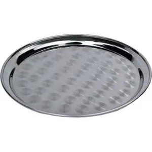 Plateau de service en acier inoxydable, pièce unique, avec un design et des matériaux de qualité supérieure à un prix très avantageux, plateaux de service - Product Image 1