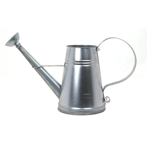 Arrosoir en zinc galvanisé, outil de jardin durable pour l'entretien des plantes d'intérieur et d'extérieur, arrosoir de jardin de style campagnard - Product Image 2