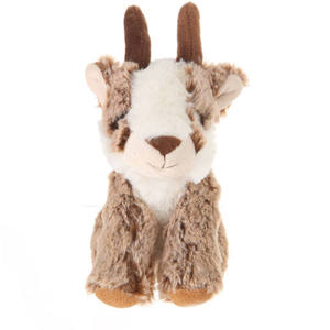 Jouet en peluche antilope personnalisé à prix d'usine, antilope aux grands yeux en position accroupie, jouet en peluche animal en peluche - Product Image 1