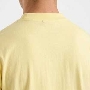 T-shirt basique pour homme à prix abordable, en coton extensible doux et respirant, à manches courtes et col rond, coupe ajustée, idéal pour l'été - Product Image 6