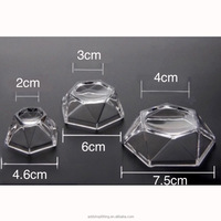 Supports de présentation en acrylique transparent pour boules de cristal Feng Shui antiques, pour les boutiques de cadeaux