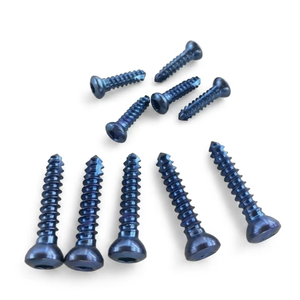 Tornillos Corticales de Calidad Premium de 4.5mm - Autoperforantes de Titanio, 210 Piezas, Juego Completo para Ortopedia, Fijación de Fracturas Óseas, CE - Product Image 1