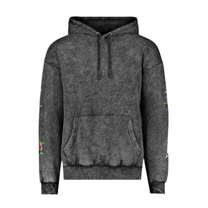 บริการ OEM ขายส่ง เสื้อฮู้ดดี้ผู้ชายดีไซน์สวย น้ำหนักเบา สีสันปรับแต่งได้ - Product Image 1
