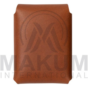 Leather Storage Poker <b>Box</b> Clubs Single Deck Playing Card Holder Travel Leather Card Deck Case - Product Image 6