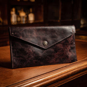 Sac à bandoulière en cuir véritable avec broderie florale, étanche et à fermeture ouverte, idéal pour la mode - Product Image 2