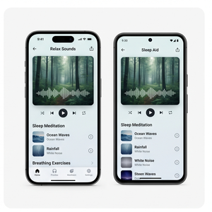 แอปพลิเคชันการทำสมาธิรอยัลคราฟท์ – การทำสมาธิแบบมีการนำทาง, เสียงผ่อนคลาย, การบรรเทาความเครียด และการช่วยในการนอนหลับ ios/android - Product Image 2