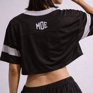 Jersey Corto de Fútbol Americano para Mujer de Alta Calidad, Impresión por Sublimación, Cuello en V, Manga Corta, Estilo Urbano, Servicio OEM - Product Image 6