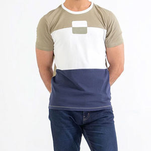 T-shirt Homme Slim Fit Designer en Coton Biologique du Pakistan, Col Rond, Séchage Rapide, Vente en Gros - Product Image 5