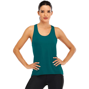 High Quality O Neck Sleeveless Breathable Casual Women's Tank <b>Top</b> with Quick Dry Seamless Fabric - Product Image 1
