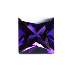 ขายส่งรูปสี่เหลี่ยมอเมทิสต์ธรรมชาติสีม่วงสีเหลี่ยมเพชรพลอยตัดอัญมณีหลวมสําหรับเครื่องประดับทําโดยตรงจากผู้จัดจําหน่าย - Product Image 2