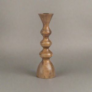 Candelabro de Pilar Alto, Ecológico, Nórdico, Hecho a Mano con Madera de Mango Pulida, Duradero y Personalizable, para Navidad - Product Image 2