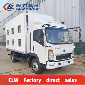 Nouveau camion de livraison de volaille intelligent de marque réputée pour poussins d'un jour, structure de carrosserie de camion de livraison de volaille - Product Image 2