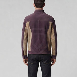 Premium <b>Suede</b> <b>Leather</b> <b>Jacket</b> With Soft Luxury Finish Classic Style For Men Casual Wear Street Fashion And Everyday Comfort - Product Image 4